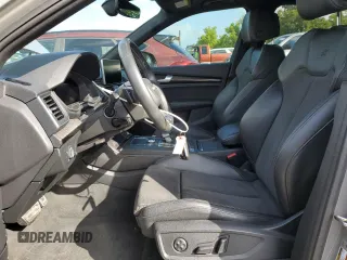 2020 Audi SQ5 Premium Plus with VIN WA1B4AFY3L2123293, listed as a Copart auction lot 65245544 with 54,022 mi miles and Salvage Title. Bid and sale history available at DreamBid. Image 7.
