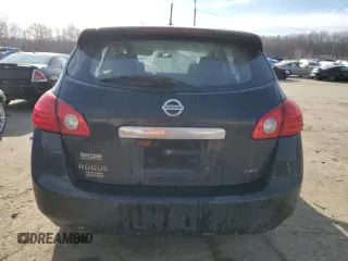 2013 Nissan Rogue S with VIN JN8AS5MVXDW661091, listed as a Copart auction lot 46989145 with 113,261 mi miles and Salvage Title. Bid and sale history available at DreamBid. Image 6.