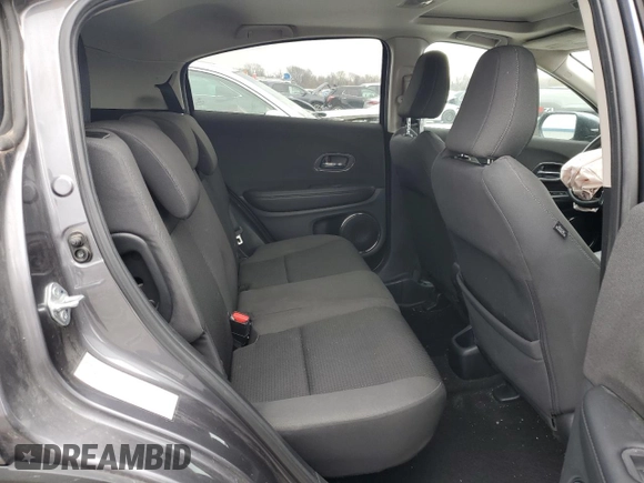 2021 Honda HR-V EX with VIN 3CZRU6H56MM742608, listed as a Copart auction lot 81403134 with 76,330 mi miles and Salvage Title. Bid and sale history available at carsss.com. Image 10.