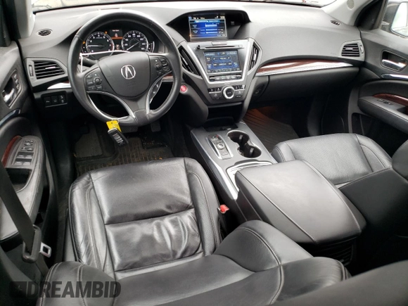 2016 Acura MDX w/Advance with VIN 5FRYD4H97GB041267, listed as a Copart auction lot 48499345 with 74,992 mi miles and Salvage Title. Bid and sale history available at carsss.com. Image 8.