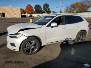 2021 Volvo XC60 Inscription Expression with VIN YV4BR0DKXM1814762, listed as a Copart auction lot 77794264 with 62,750 mi miles and Salvage title. Bid and sale history available at DreamBid. Image 1.