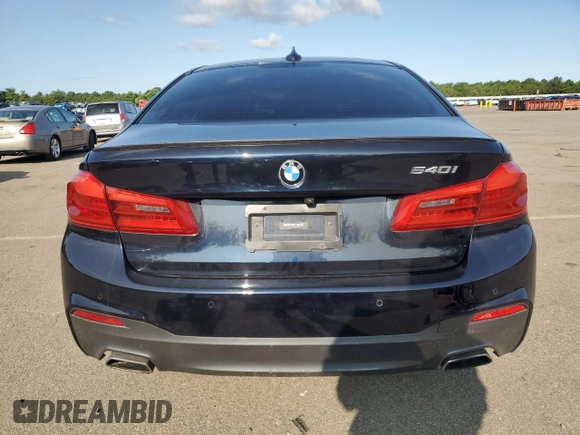 2019 BMW 5 Series 540i xDrive with VIN WBAJE7C57KWW14238, listed as a Copart auction lot 67701274 with Not Provided miles and Salvage Title. Bid and sale history available at carsss.com. Image 6.