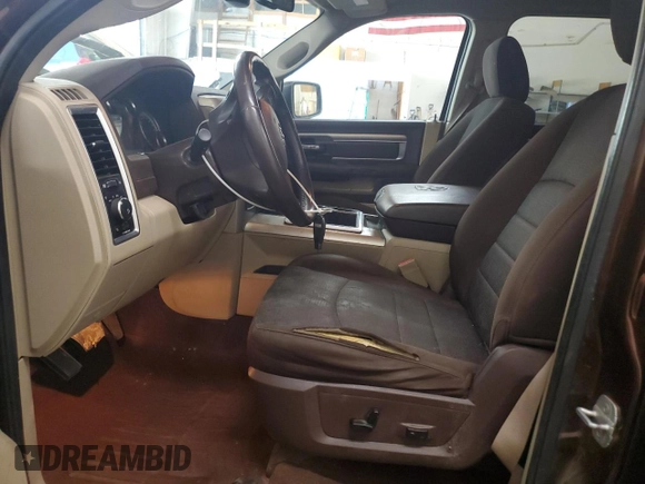 2014 Ram 1500 Big Horn z VIN 1C6RR7LTXES415650, wystawiony jako Copart lot #55999255 z przebiegiem 156 467 mil mil oraz Szkoda całkowita • Salvage title. Historia ofert i sprzedaży dostępna na DreamBid. Obrazek 7.