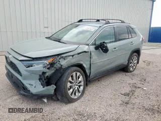 2021 Toyota RAV4 XLE Premium with VIN 2T3C1RFV7MW151789, listed as a Copart auction lot 58700795 with 105,648 mi miles and Clean title. Bid and sale history available at DreamBid. Image 1.