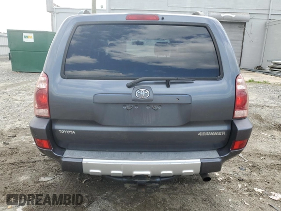 2004 Toyota 4Runner SR5 with VIN JTEBT14R848014312, listed as a Copart auction lot 53246895 with 142,398 mi miles and Salvage Title. Bid and sale history available at DreamBid. Image 6.