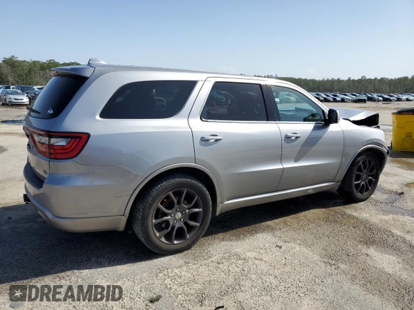 2016 Dodge Durango R/T with VIN 1C4SDHCT8GC340698, listed as a Copart auction lot 47835005 with 125,357 mi miles and Salvage title. Bid and sale history available at DreamBid. Image 3.