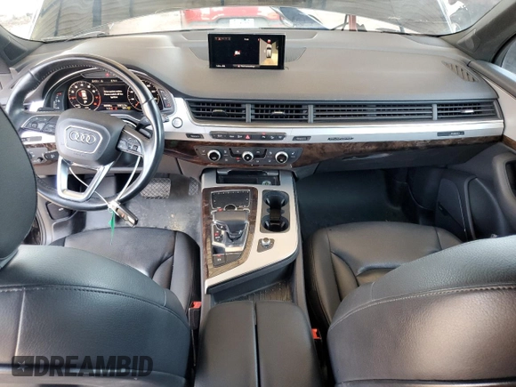 2019 Audi Q7 Premium Plus with VIN WA1LHAF74KD038661, listed as a Copart auction lot 63189585 with 60,668 mi miles and Salvage title. Bid and sale history available at DreamBid. Image 8.