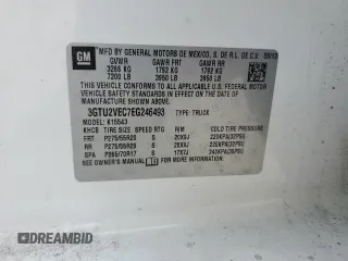2014 GMC Sierra 1500 SLT with VIN 3GTU2VEC7EG246493, listed as a Copart auction lot 44430595 with 320,490 mi miles and Clean Title. Bid and sale history available at DreamBid. Image 14.