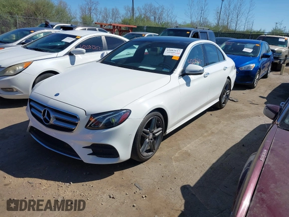 2017 Mercedes-Benz E 300 Luxury with VIN WDDZF4KBXHA102915, listed as a IAAI auction lot 42082617 with 66,641 mi miles and . Bid and sale history available at carsss.com. Image 17.