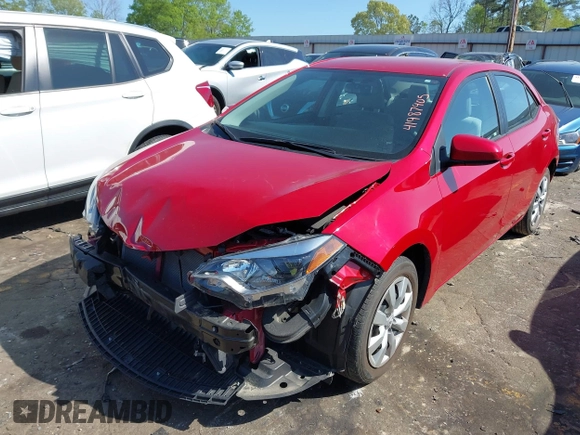 2015 Toyota Corolla L with VIN 2T1BURHE2FC476945, listed as a IAAI auction lot 41987905 with 28,020 mi miles and . Bid and sale history available at DreamBid. Image 2.