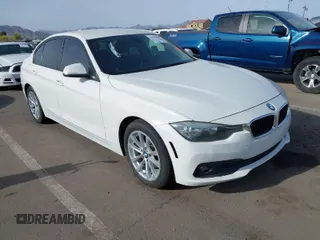 2016 BMW 3 Series 320i with VIN WBA8E1G55GNU10623, listed as a IAAI auction lot 41905585 with 109,984 mi miles and . Bid and sale history available at carsss.com. Image 1.