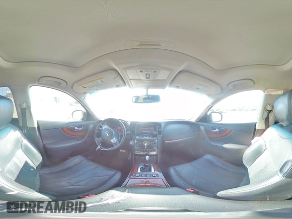 2010 Infiniti FX with VIN JN8AS1MU5AM802317, listed as a Copart auction lot 41622005 with 144,430 mi miles and Salvage title. Bid and sale history available at DreamBid. Image 14.