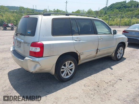 2006 Toyota Highlander z VIN JTEEW21A660005344, wystawiony jako IAAI lot #42394157 z przebiegiem 109 704 mil mil oraz . Historia ofert i sprzedaży dostępna na DreamBid. Obrazek 4.