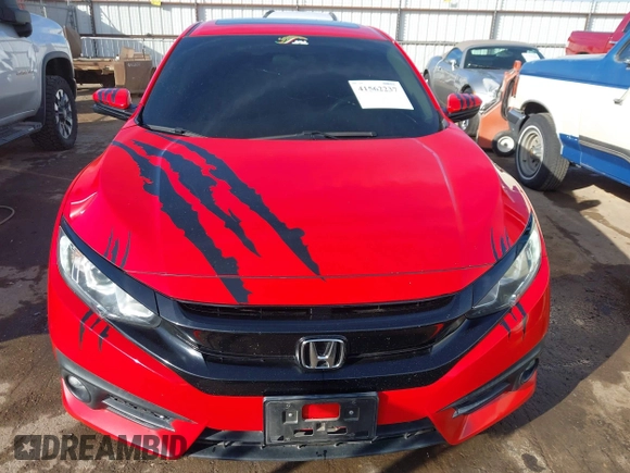 2016 Honda Civic Sedan EX-T with VIN 2HGFC1F30GH633324, listed as a IAAI auction lot 41562237 with 163,778 mi miles. Bid and sale history available at carsss.com. Image 12.
