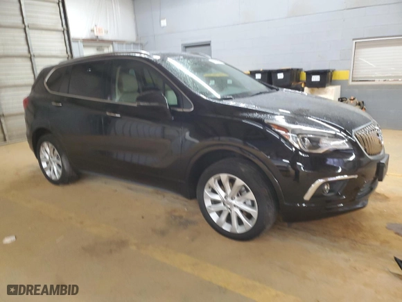 2017 Buick Envision Premium I with VIN LRBFXESX2HD233877, listed as a Copart auction lot 43690015 with 29,025 mi miles and Salvage Title. Bid and sale history available at carsss.com. Image 4.