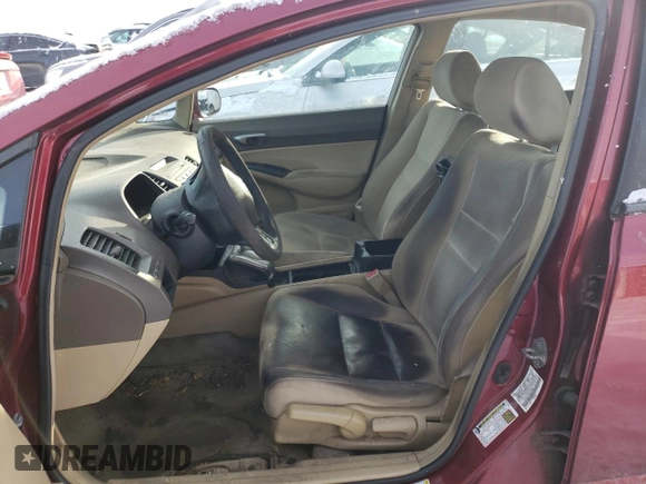 2006 Honda Civic LX z VIN 1HGFA16596L139892, wystawiony jako Copart lot #63172974 z przebiegiem 187 228 mil mil oraz Nie do naprawy • Non repairable. Historia ofert i sprzedaży dostępna na DreamBid. Obrazek 7.