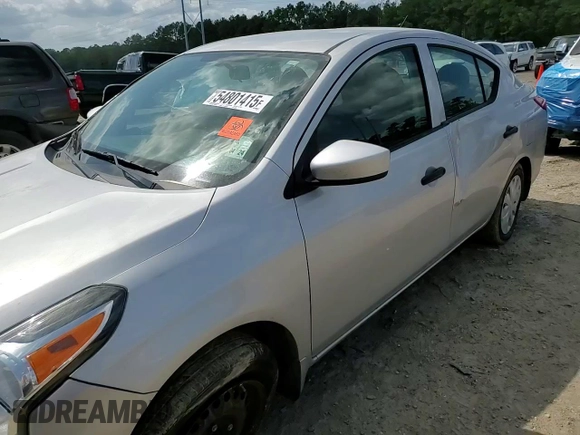 2016 Nissan Versa S with VIN 3N1CN7AP5GL838219, listed as a Copart auction lot 54801415 with 85,940 mi miles and Salvage title. Bid and sale history available at DreamBid. Image 13.