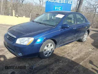 2006 Kia Spectra EX with VIN KNAFE121365221138, listed as a IAAI auction lot 41855171 with 158,425 mi miles. Bid and sale history available at carsss.com. Image 17.