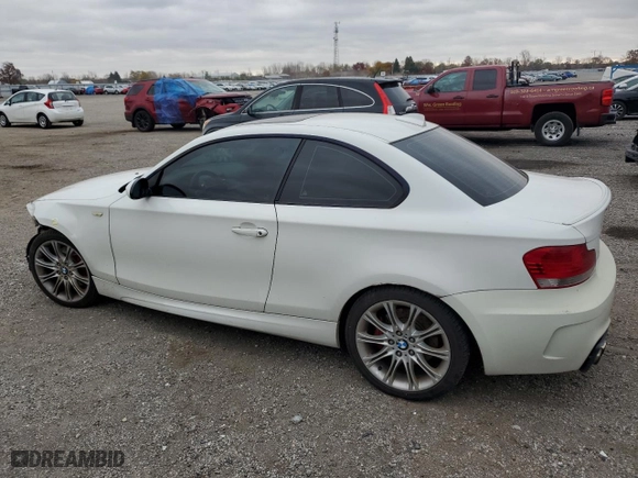 2008 BMW 1 Series 135i with VIN WBAUC73518VF22871, listed as a Copart auction lot 78215854 with 212,470 mi miles and Salvage Title. Bid and sale history available at carsss.com. Image 2.