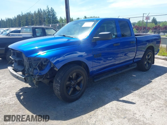 2018 Ram 1500 Express with VIN 1C6RR7FG9JS272506, listed as a IAAI auction lot 42353164 with 85,751 mi miles and . Bid and sale history available at DreamBid. Image 18.