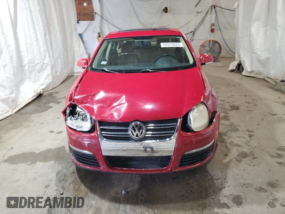 2008 Volkswagen Jetta Wolfsburg Edition with VIN 3VWRJ71K48M123206, listed as a Copart auction lot 66570624 with 190,432 mi miles and Salvage title. Bid and sale history available at DreamBid. Image 5.