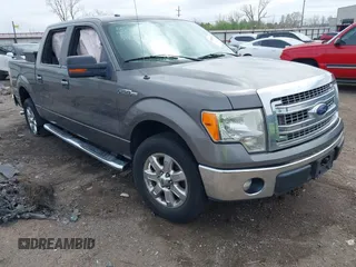 2013 Ford F-150 XL with VIN 1FTEW1CM1DKG32301, listed as a IAAI auction lot 41918593 with Not provided miles and . Bid and sale history available at DreamBid. Image 1.