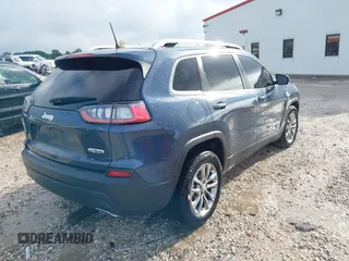 2021 Jeep Cherokee Latitude Lux with VIN 1C4PJLMN8MD155199, listed as a IAAI auction lot 42335462 with 41,069 mi miles and . Bid and sale history available at DreamBid. Image 4.