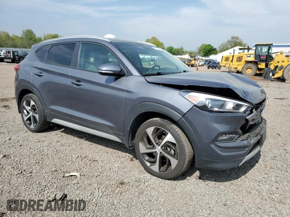 2018 Hyundai Tucson Sport z VIN KM8J3CAL4JU779009, wystawiony jako Copart lot #52777484 z przebiegiem 51 712 mil mil oraz Szkoda całkowita • Salvage title. Historia ofert i sprzedaży dostępna na DreamBid. Obrazek 4.