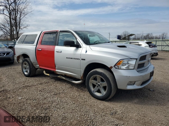 2012 Ram 1500 Sport with VIN 1C6RD7MT7CS315032, listed as a Copart auction lot 53685805 with 165,160 mi miles and Clean Title. Bid and sale history available at carsss.com. Image 4.