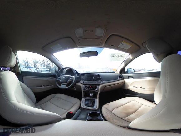 2018 Hyundai Elantra SE with VIN KMHD74LF9JU475088, listed as a IAAI auction lot 41813948 with 114,590 mi miles. Bid and sale history available at carsss.com. Image 18.