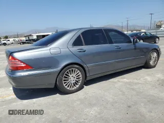 2005 Mercedes-Benz S 430 z VIN WDBNG70J15A451750, wystawiony jako Copart lot #58268095 z przebiegiem 129 776 mil mil oraz Szkoda całkowita • Salvage title. Historia ofert i sprzedaży dostępna na DreamBid. Obrazek 3.