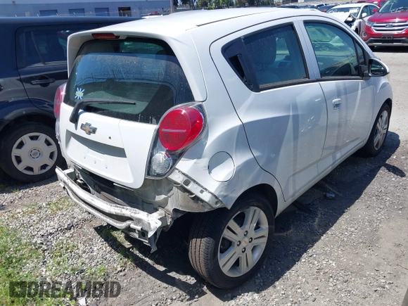 2015 Chevrolet Spark LS with VIN KL8CB6S94FC803190, listed as a IAAI auction lot 41999273 with 32,992 mi miles and . Bid and sale history available at DreamBid. Image 4.