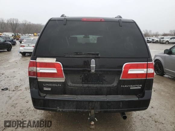 2008 Lincoln Navigator with VIN 5LMFL28528LJ19894, listed as a Copart auction lot 47608635 with 250,569 mi miles and Salvage title. Bid and sale history available at DreamBid. Image 6.
