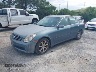 2005 Infiniti G35 z VIN JNKCV51EX5M213316, wystawiony jako IAAI lot #42409682 z przebiegiem 136 373 mil mil oraz . Historia ofert i sprzedaży dostępna na DreamBid. Obrazek 2.
