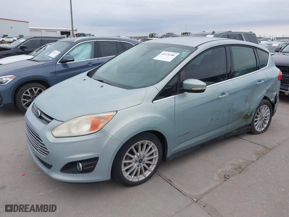 2013 Ford C-Max Hybrid SEL with VIN 1FADP5BU8DL523402, listed as a IAAI auction lot 41676386 with 214,649 mi miles. Bid and sale history available at carsss.com. Image 17.