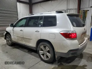 2012 Toyota Highlander Limited with VIN 5TDDK3EH7CS133531, listed as a Copart auction lot 41471105 with 189,297 mi miles and Salvage title. Bid and sale history available at DreamBid. Image 2.