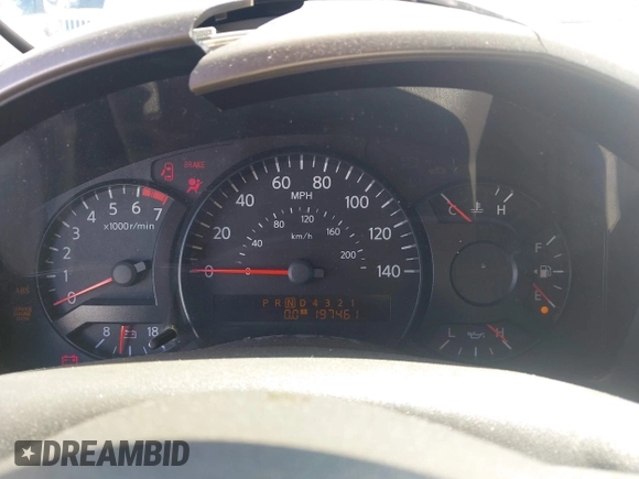 2004 Nissan Titan LE with VIN 1N6AA07A94N532546, listed as a IAAI auction lot 42103434 with 197,461 mi miles and . Bid and sale history available at DreamBid. Image 7.