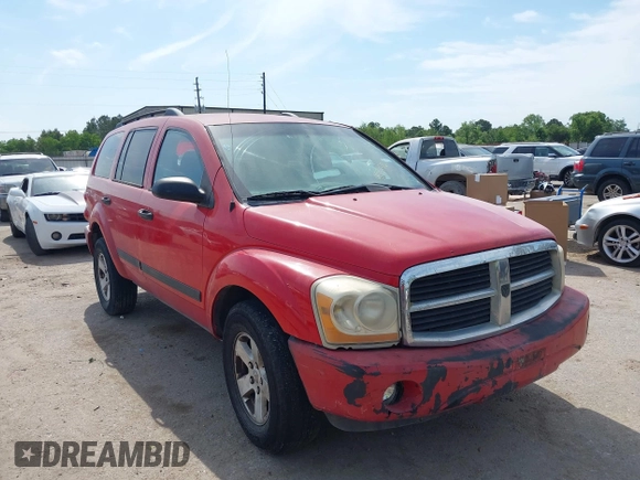 2006 Dodge Durango SLT with VIN 1D4HD48N76F149190, listed as a IAAI auction lot 41994312 with 239,478 mi miles. Bid and sale history available at carsss.com. Image 1.
