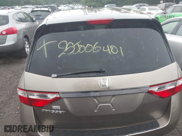 2011 Honda Odyssey EX-L with VIN 5FNRL5H68BB054204, listed as a IAAI auction lot 42576248 with Not provided miles and . Bid and sale history available at DreamBid. Image 15.