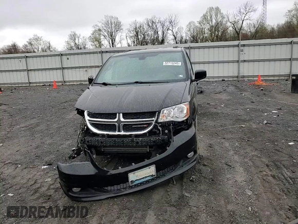 2019 Dodge Grand Caravan SXT with VIN 2C4RDGCG4KR580424, listed as a Copart auction lot 52715245 with 130,696 mi miles and Salvage Title. Bid and sale history available at DreamBid. Image 11.