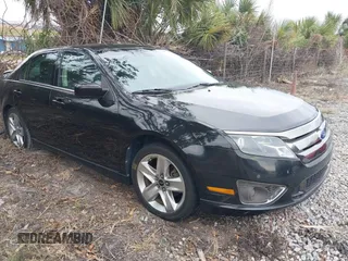 2011 Ford Fusion SPORT with VIN 3FAHP0KC8BR277736, listed as a IAAI auction lot 41335395 with 122,210 mi miles. Bid and sale history available at carsss.com. Image 1.