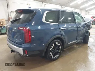 2024 Kia Telluride S with VIN 5XYP6DGC9RG430637, listed as a IAAI auction lot 42139135 with 15,838 mi miles and . Bid and sale history available at DreamBid. Image 4.