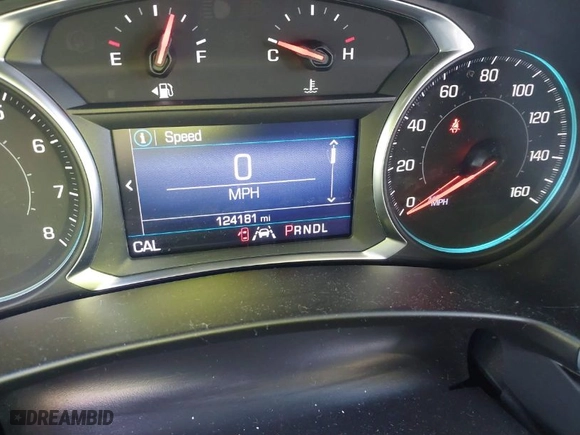 2020 Chevrolet Equinox LT with VIN 3GNAXUEVXLL255927, listed as a IAAI auction lot 41293179 with 124,181 mi miles. Bid and sale history available at carsss.com. Image 15.