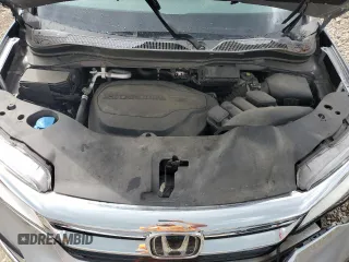 2022 Honda Pilot Touring 7-Passenger with VIN 5FNYF6H69NB019572, listed as a Copart auction lot 55446895 with 82,424 mi miles and Salvage title. Bid and sale history available at DreamBid. Image 12.