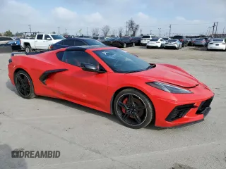 2021 Chevrolet Corvette 2LT with VIN 1G1YB2D41M5116427, listed as a Copart auction lot 49355255 with 9,316 mi miles and Salvage Title. Bid and sale history available at carsss.com. Image 4.