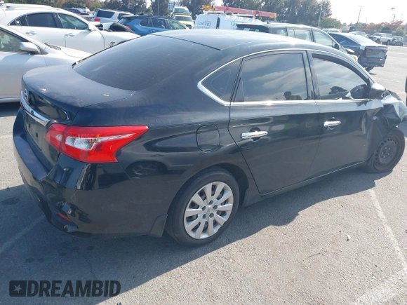 2017 Nissan Sentra SV with VIN 3N1AB7AP2HY335185, listed as a IAAI auction lot 42158185 with 41,043 mi miles and . Bid and sale history available at carsss.com. Image 4.