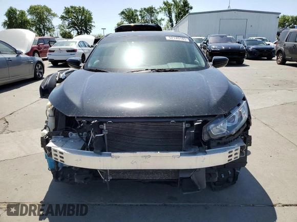2016 Honda Civic Sedan LX with VIN 2HGFC2F55GH521464, listed as a Copart auction lot 52149185 with 78,269 mi miles and Salvage Title. Bid and sale history available at carsss.com. Image 5.