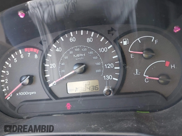 2004 Hyundai Accent GL with VIN KMHCG45C14U547954, listed as a IAAI auction lot 41350219 with 138,436 mi miles. Bid and sale history available at carsss.com. Image 7.