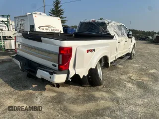 2022 Ford F-450 XL with VIN 1FT8W4DT4NEG07557, listed as a Copart auction lot 66931864 with 54,291 mi miles and Salvage Title. Bid and sale history available at carsss.com. Image 2.