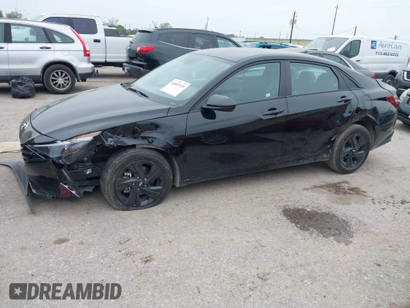 2023 Hyundai Elantra SEL with VIN KMHLM4AGXPU520757, listed as a IAAI auction lot 41892115 with 22,460 mi miles and . Bid and sale history available at DreamBid. Image 14.